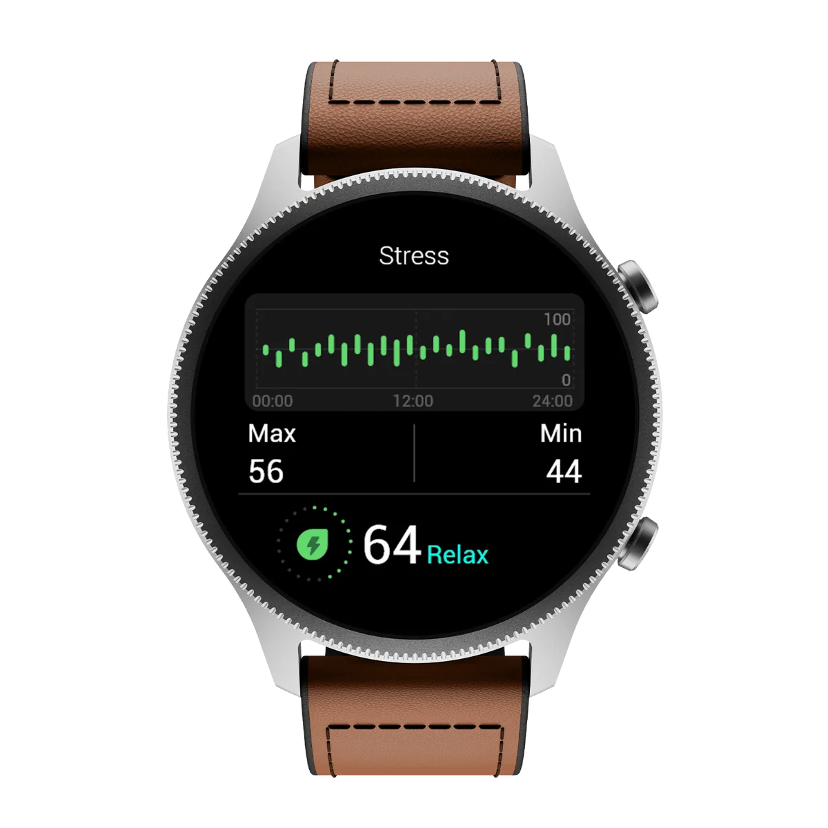 Leather Strap Smart watch