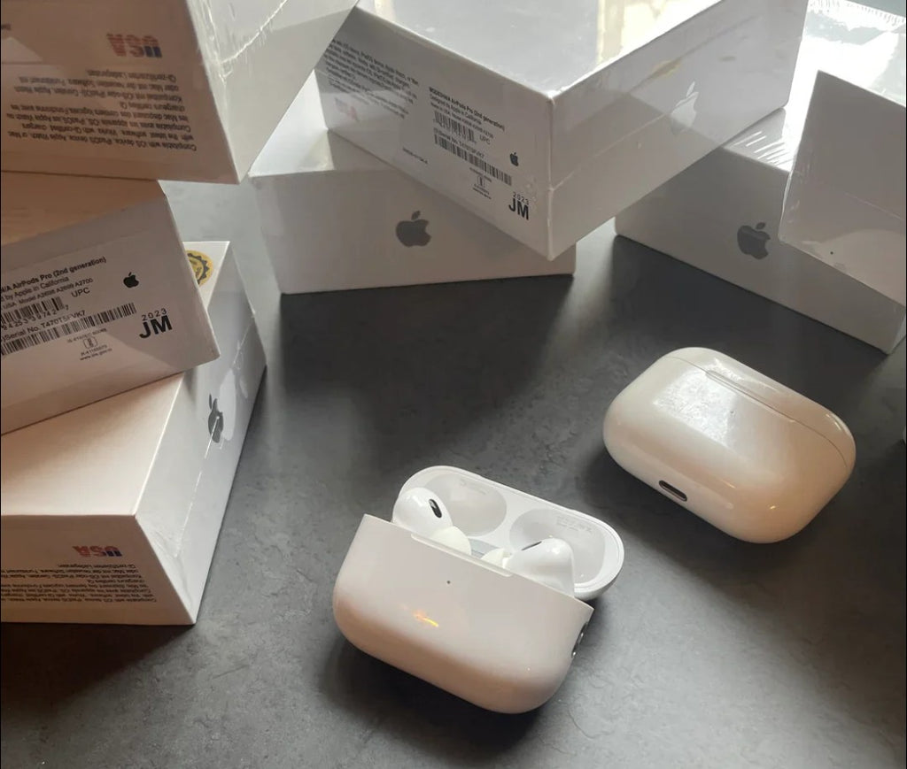 Apple Airpods Pro 2/With Silicon Case Free/ANC(Active Noise Cancellation)/One year Warranty.